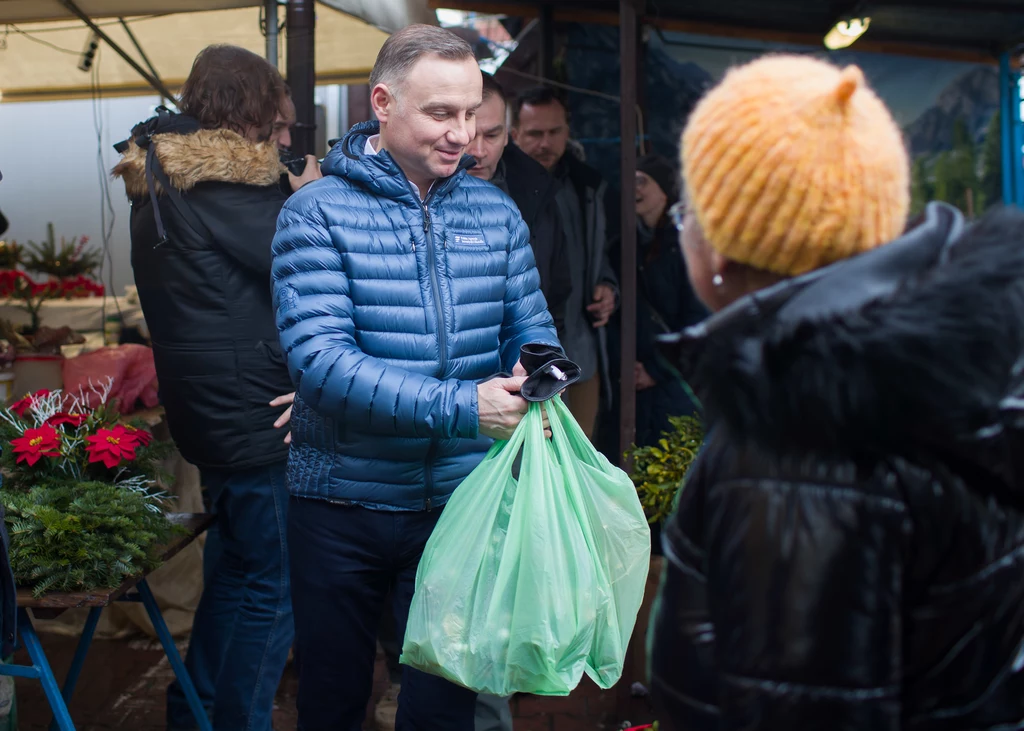 Prezydent odwiedził między innymi Nowy Kleparz