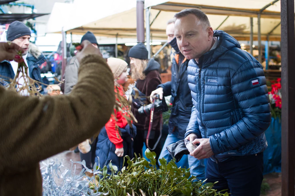 Prezydent udał się na zakupy. To już tradycja