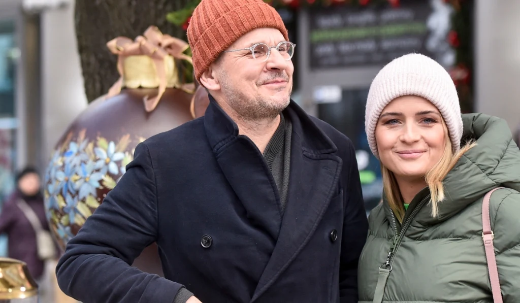 Bartłomiej Topa i Gabi Mierzwiak