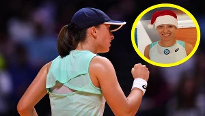 Iga Świątek złożyła życzenia kibicom. "Rozważałam, czy dziś tak nie zagrać"