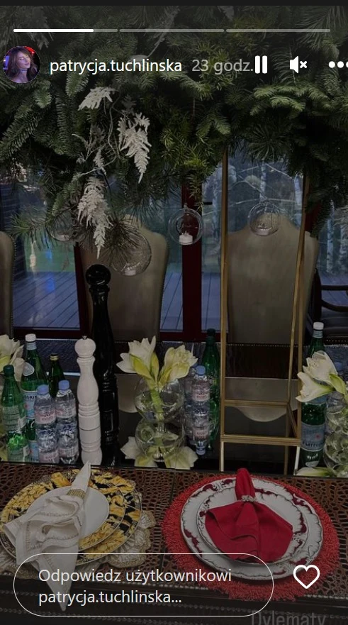 Święta w domu Patrycji Tuchlińskiej