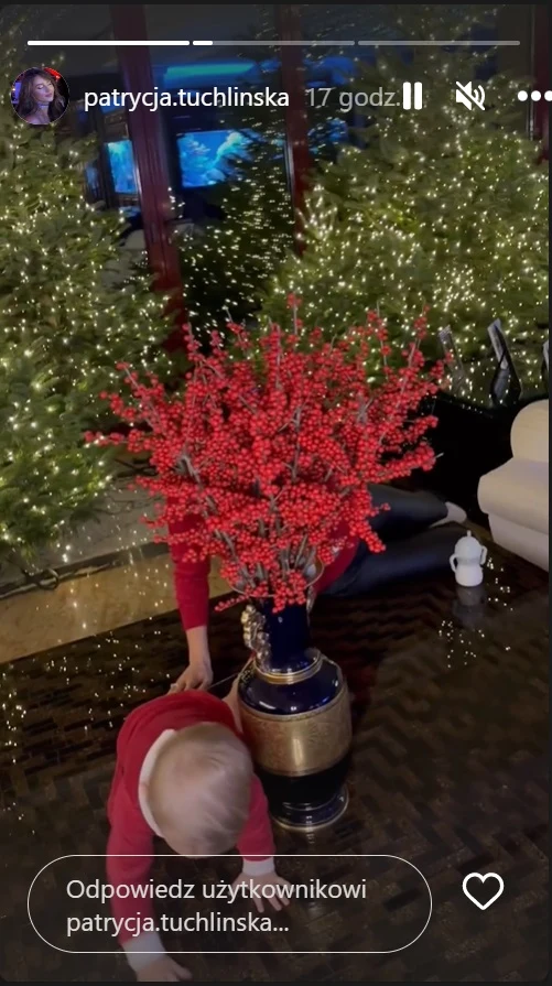 Święta w domu Patrycji Tuchlińskiej