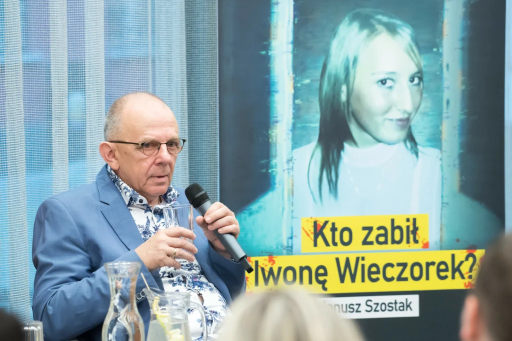 Janusz Szostak, autor książki "Kto zabił Iwonę Wieczorek?" Janusz Szostak, autor książki "Kto zabił Iwonę Wieczorek?"