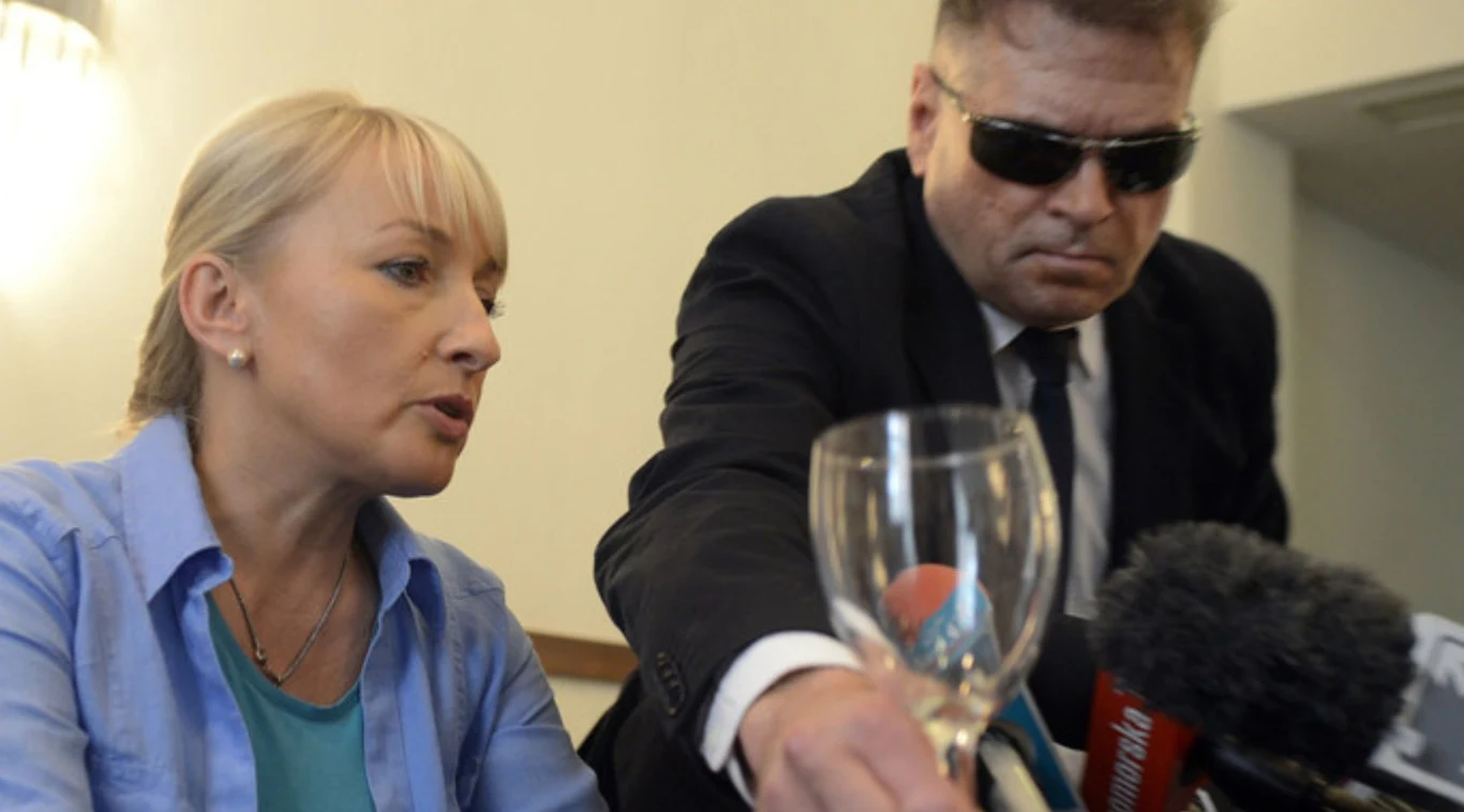 Matka Iwony Wieczorek i detektyw Krzysztof Rutkowski Matka Iwony Wieczorek i detektyw Krzysztof Rutkowski