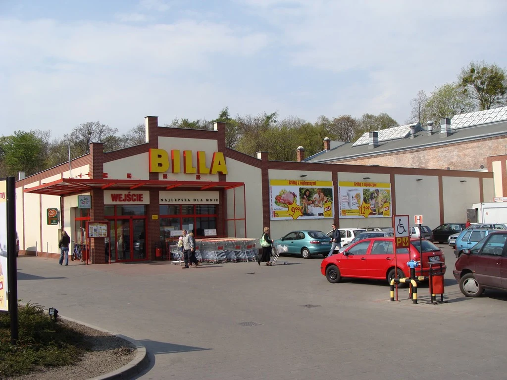 Sklep sieci Billa w Śremie