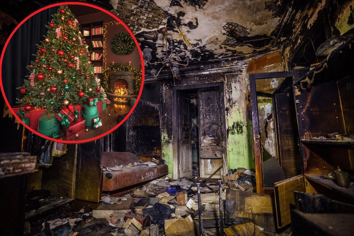 Choinka może być przyczyną tragedii w święta Choinka może być przyczyną tragedii w święta