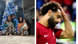 Mohamed Salah spotkał się ze sporą krytyką po udostępnieniu w internecie świątecznego zdjęcia