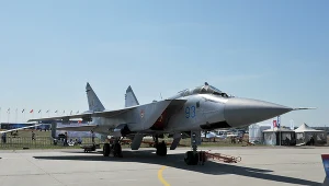 Wojna w Ukrainie. Pożar rosyjskiego myśliwca na Białorusi. Niezdolny do akcji