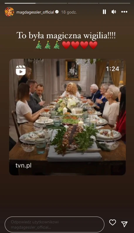Wigilia u Magdy Gessler Wigilia u Magdy Gessler