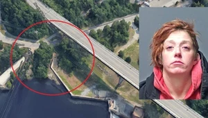 Kobieta urodziła dziecko w szałasie w parku między drzewami
