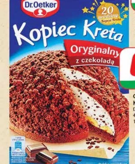 Dr. Oetker Ciasto Kopiec Kreta z czekoladą 410 g