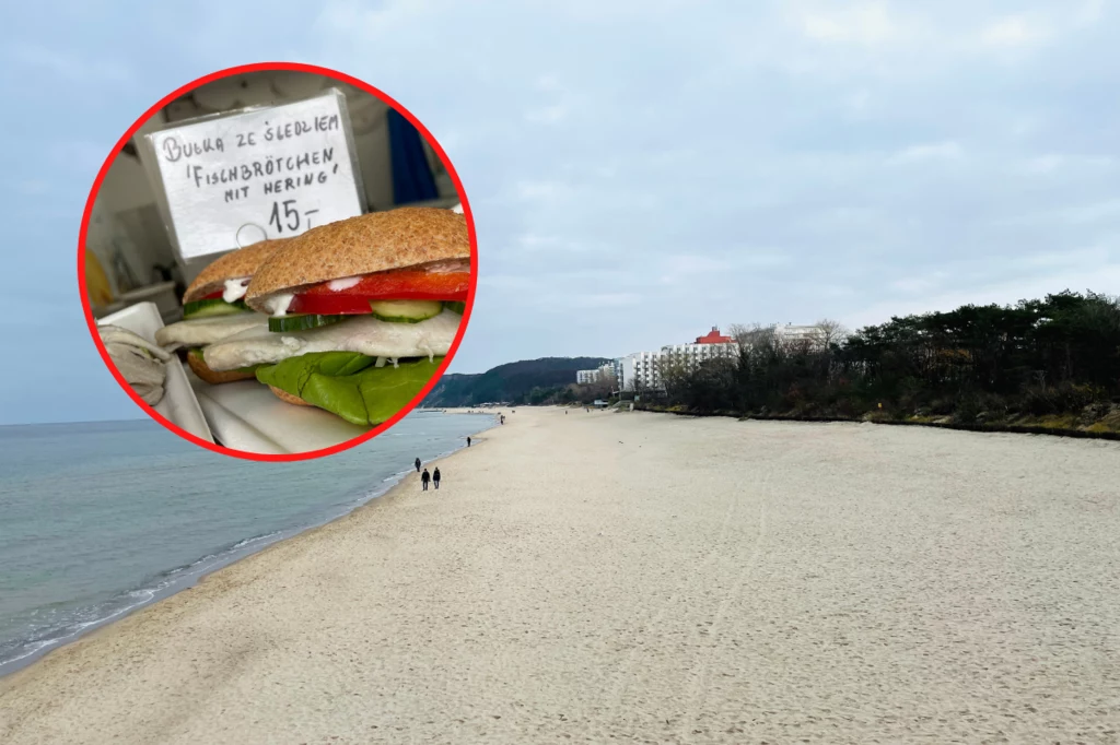 Piękne piaszczyste plaże, podobnie jak bułka ze śledziem, to znak rozpoznawczy polskiego wybrzeża