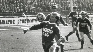 Andrzej Iwan w barwach ukochanej Wisły Kraków