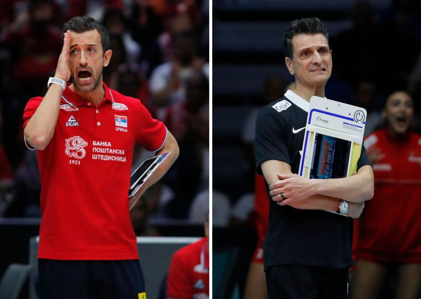 Daniele Santarelli (z lewej) i Giovanni Guidetti