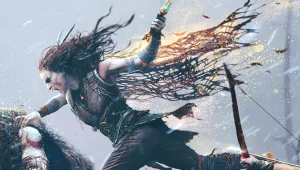 Glitch w God of War Ragnarok ukazuje Freyę ze skrzydłami w scenie walki z Gna