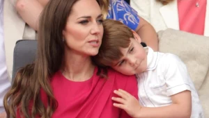 Księżna Kate i książę Louis