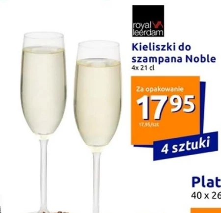 Kieliszek do szampana Noble