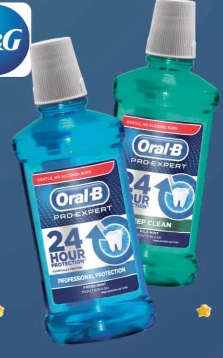 Oral-B Pro-Expert Clinic Line Płyn do płukania jamy ustnej 500 ml