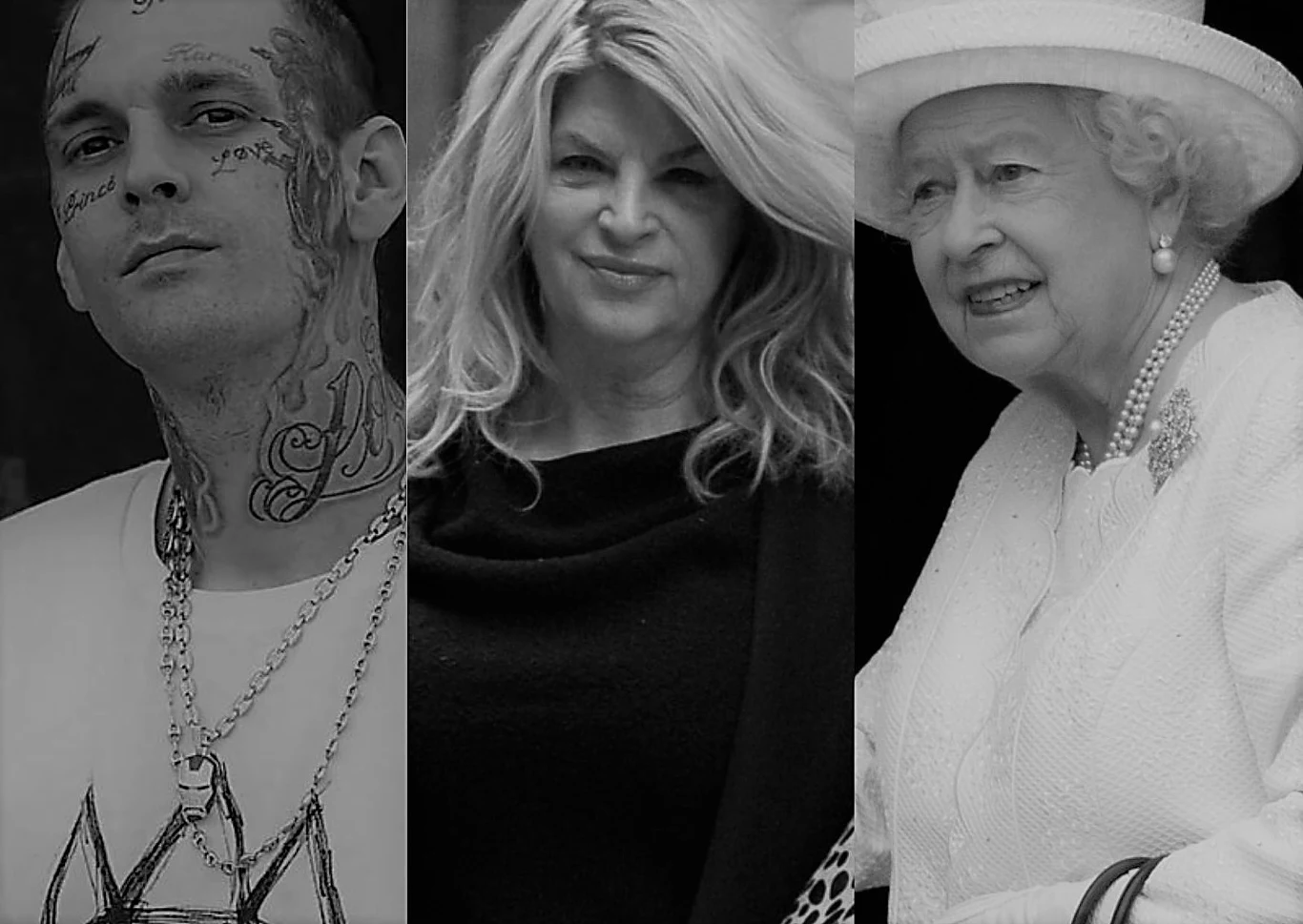 Kristie Alley, Królowa Elżbieta II, Aaron Carter Kristie Alley, Królowa Elżbieta II, Aaron Carter