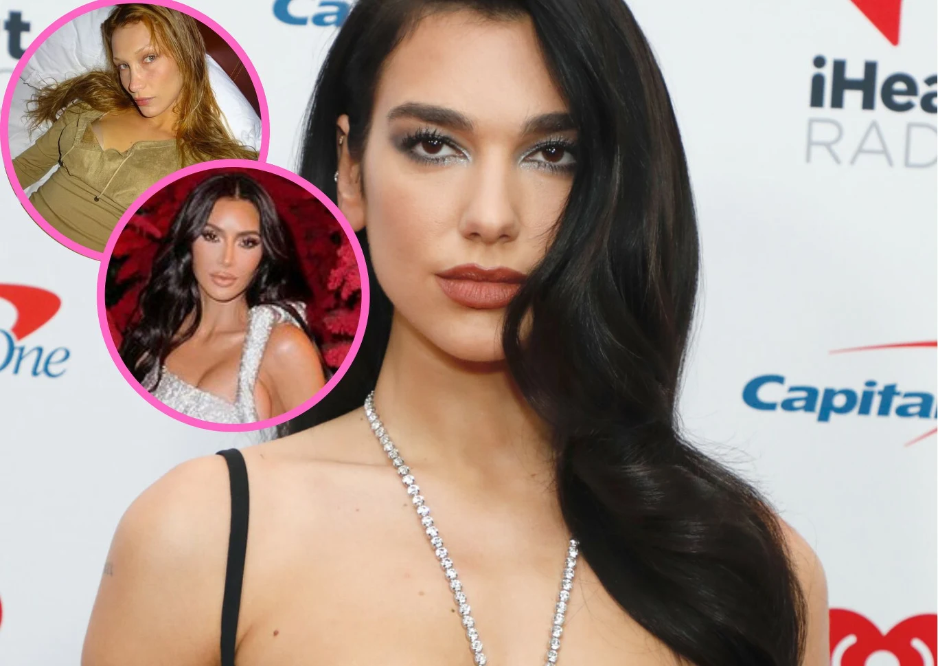 Kim Kardashian, Bella Hadid, Dua Lipa Kim Kardashian, Bella Hadid, Dua Lipa