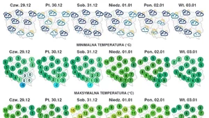 Prognoza pogody na Nowy Rok i Sylwestra. Fala ciepła, ale i deszcz