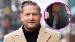 Bartek Jędrzejak pod maską tlenową