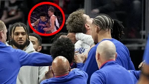 NBA. W czasie meczu Detroit Pistons - Orlando Magic doszło do starcia przedstawicieli obu drużyn. A zaczęło się od faulu Wagnera na Hayesie...