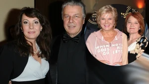 Justyna Sieńczyłło, Emilian Kamiński i Dorota Kamińska z Marią Winiarską