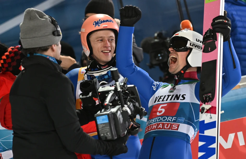 Dawid Kubacki i Piotr Żyła, Oberstdorf Dawid Kubacki i Piotr Żyła, Oberstdorf