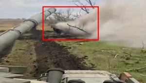 Polski czołg T-72 niszczy rosyjski T-72 w Ukrainie. Jest nagranie