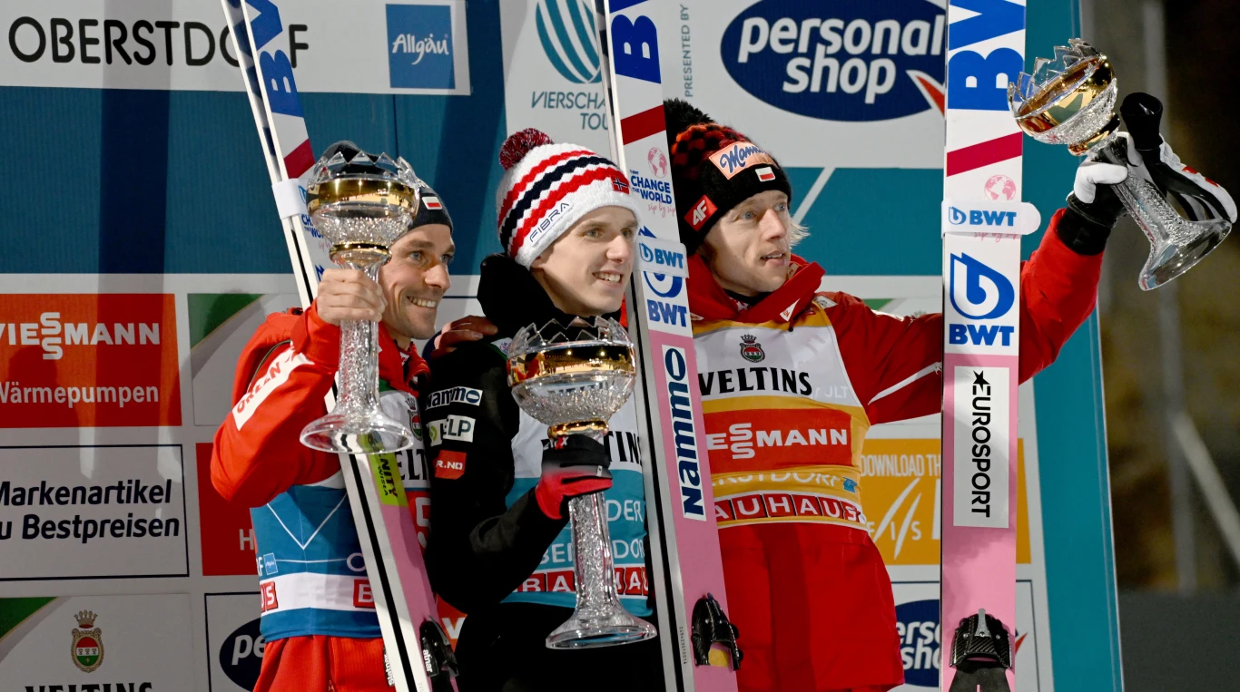 Granerud pierwszy, Żyła drugi, Kubacki trzeci po konkursie w Oberstdorfie