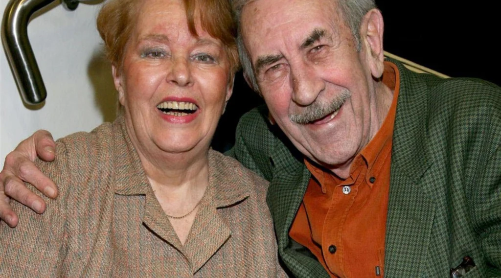 Hanna Zembrzuska, Jan Kobuszewski Hanna Zembrzuska, Jan Kobuszewski