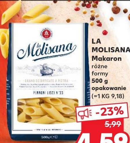 Makaron La Molisana - 23% TANIEJ! - promocja Kaufland - Ding.pl
