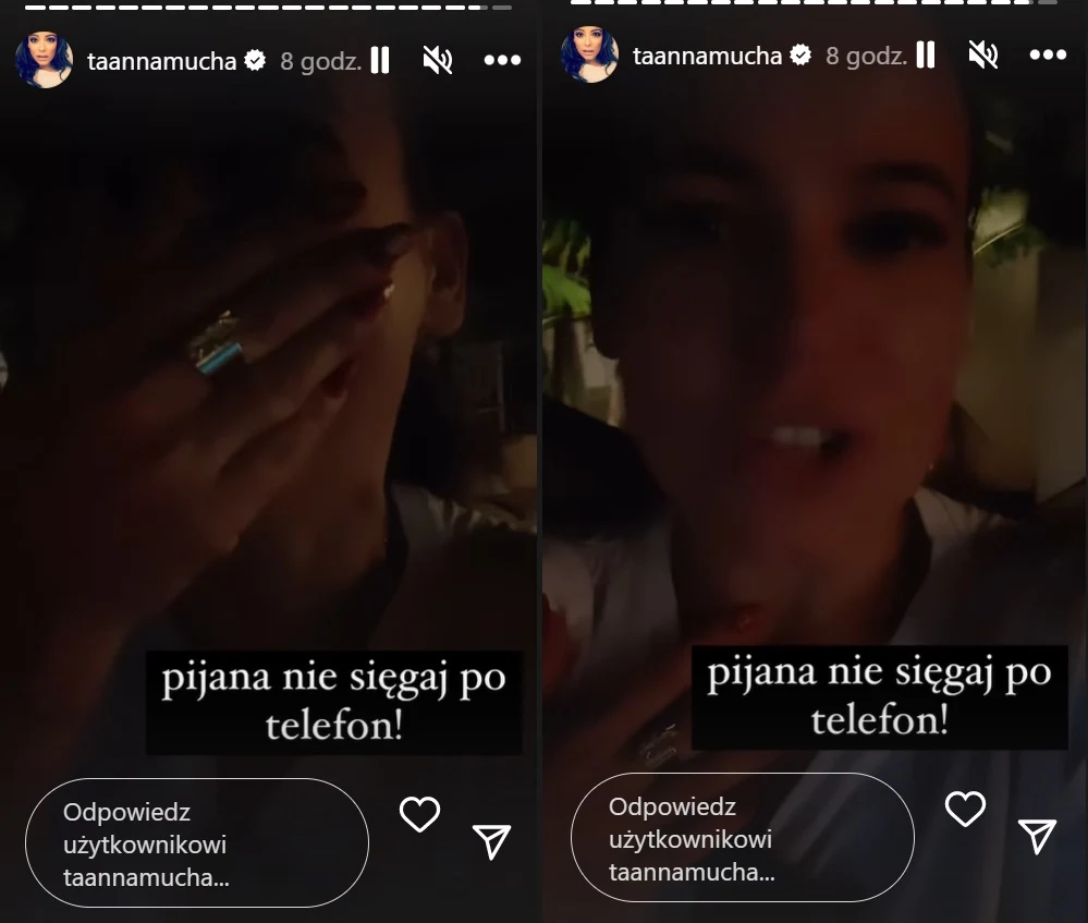 Anna Mucha nietrzeźwa w Stanach /https://www.instagram.com/taannamucha/?hl=pl/ Anna Mucha nietrzeźwa w Stanach /https://www.instagram.com/taannamucha/?hl=pl/