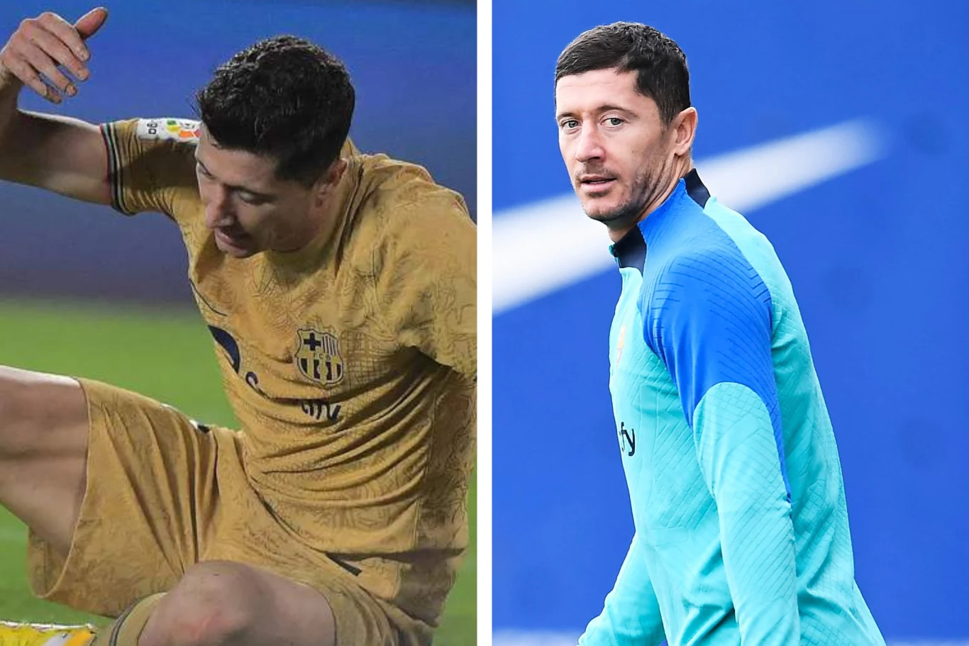 FC Barcelona - Espanyol. Robert Lewandowski może wrócić do gry szybciej, niż przypuszczał FC Barcelona - Espanyol. Robert Lewandowski może wrócić do gry szybciej, niż przypuszczał