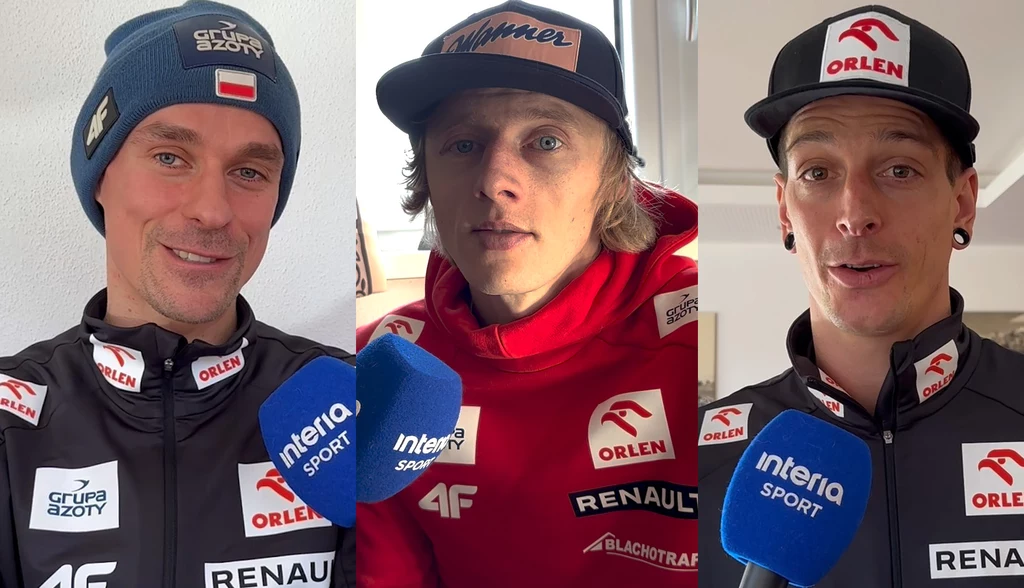 Piotr Żyła, Dawid Kubacki i Thomas Thurnbichler złożyli kibicom i użytkownikom Interii noworoczne życzenia
