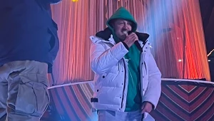 Michał Wiśniewski w trakcie prób do Sylwestrowej Mocy Przebojów