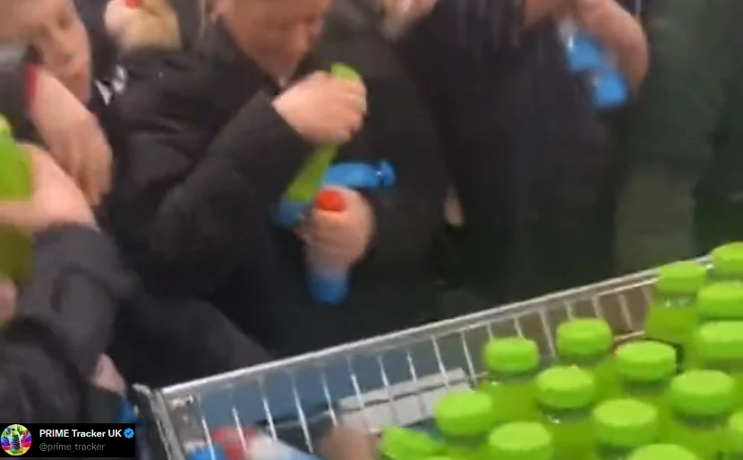 Fragment filmu zamieszczonego w serwisie Twitter.com na profilu @prime_tracker Fragment filmu zamieszczonego w serwisie Twitter.com na profilu @prime_tracker