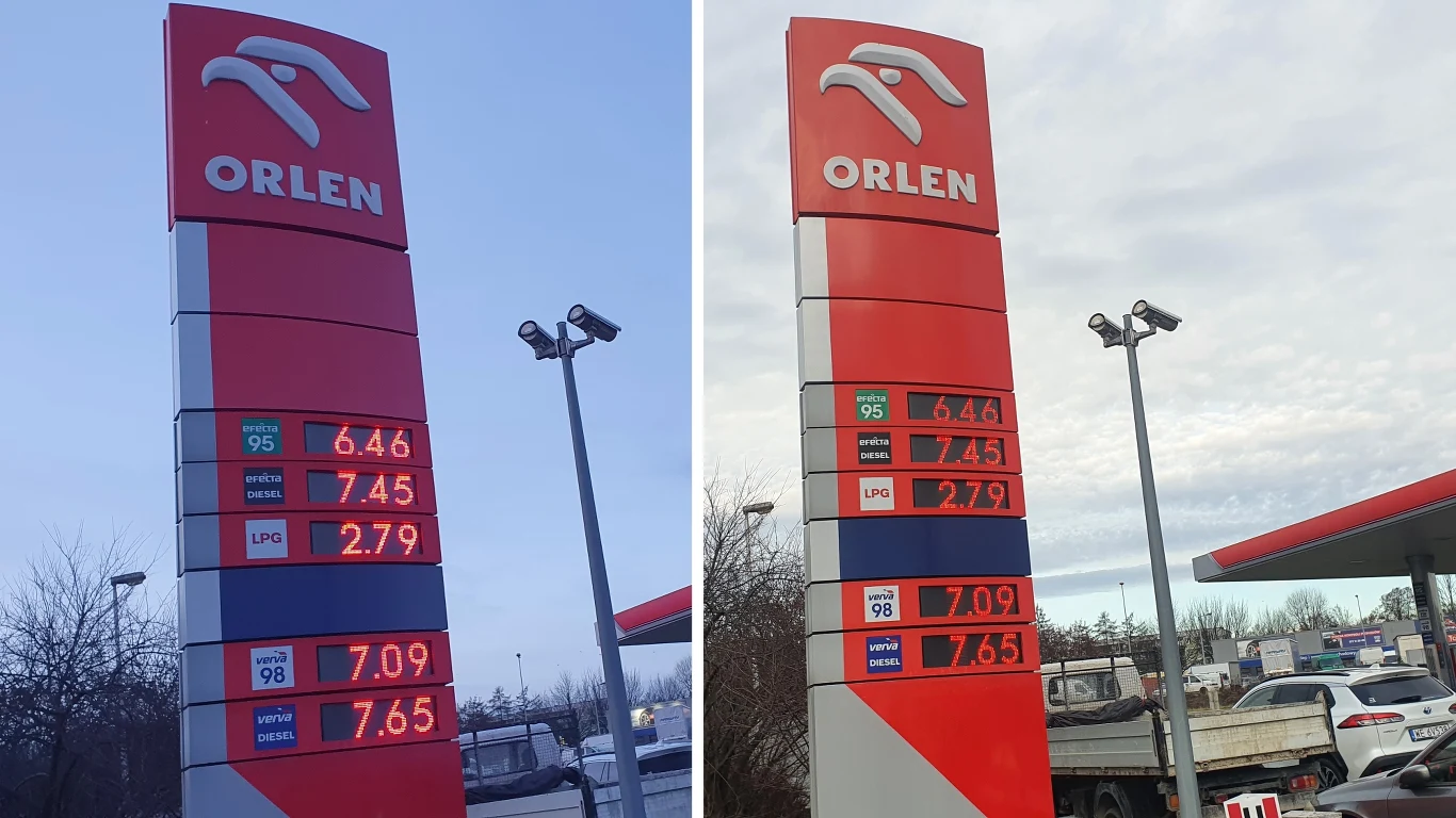 Ceny paliw na stacji Orlen 31 grudnia 2022 oraz 1 stycznia 2023 Ceny paliw na stacji Orlen 31 grudnia 2022 oraz 1 stycznia 2023