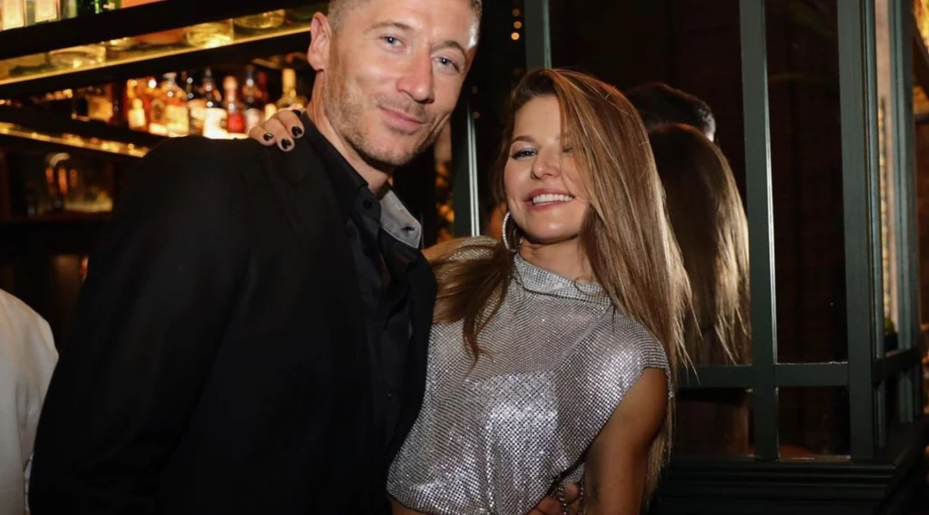 Robert Lewandowski i Anna Lewandowska