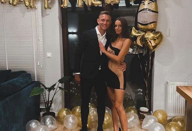 Rzeźniczak z żoną Rzeźniczak z żoną