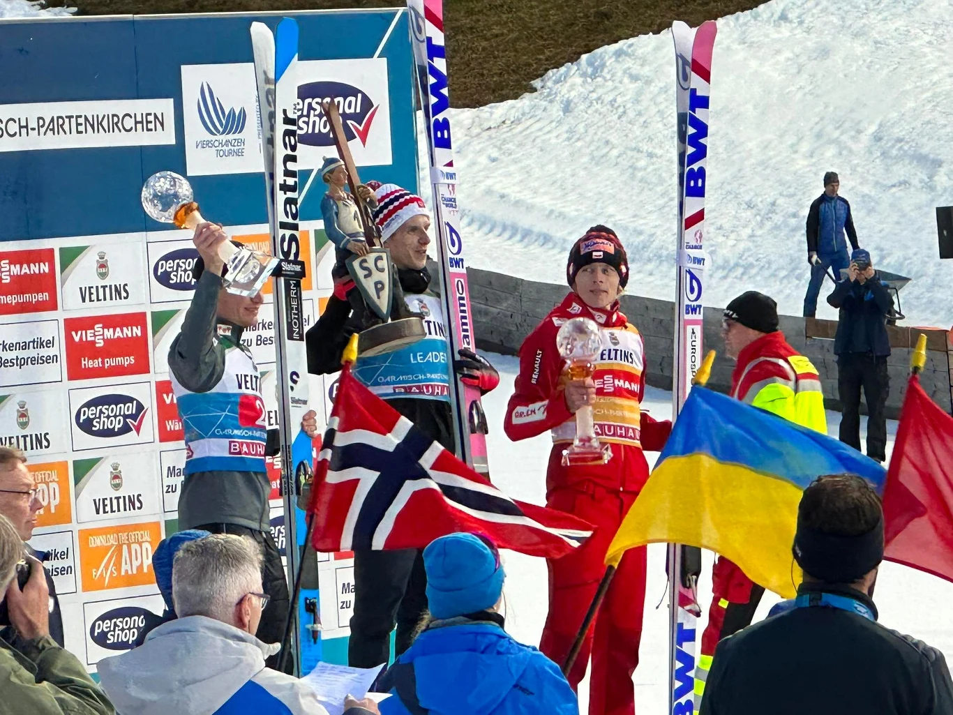 Dawid Kubacki stanął na trzecim stopniu podium