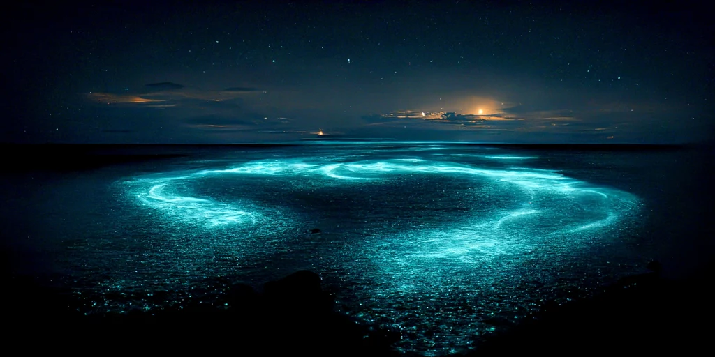 Świecące nocą morze to nie wymysł specjalistów od efektów specjalnych pracujących nad "Avatarem". Takie zjawisko można obserwować np. na Karaibach