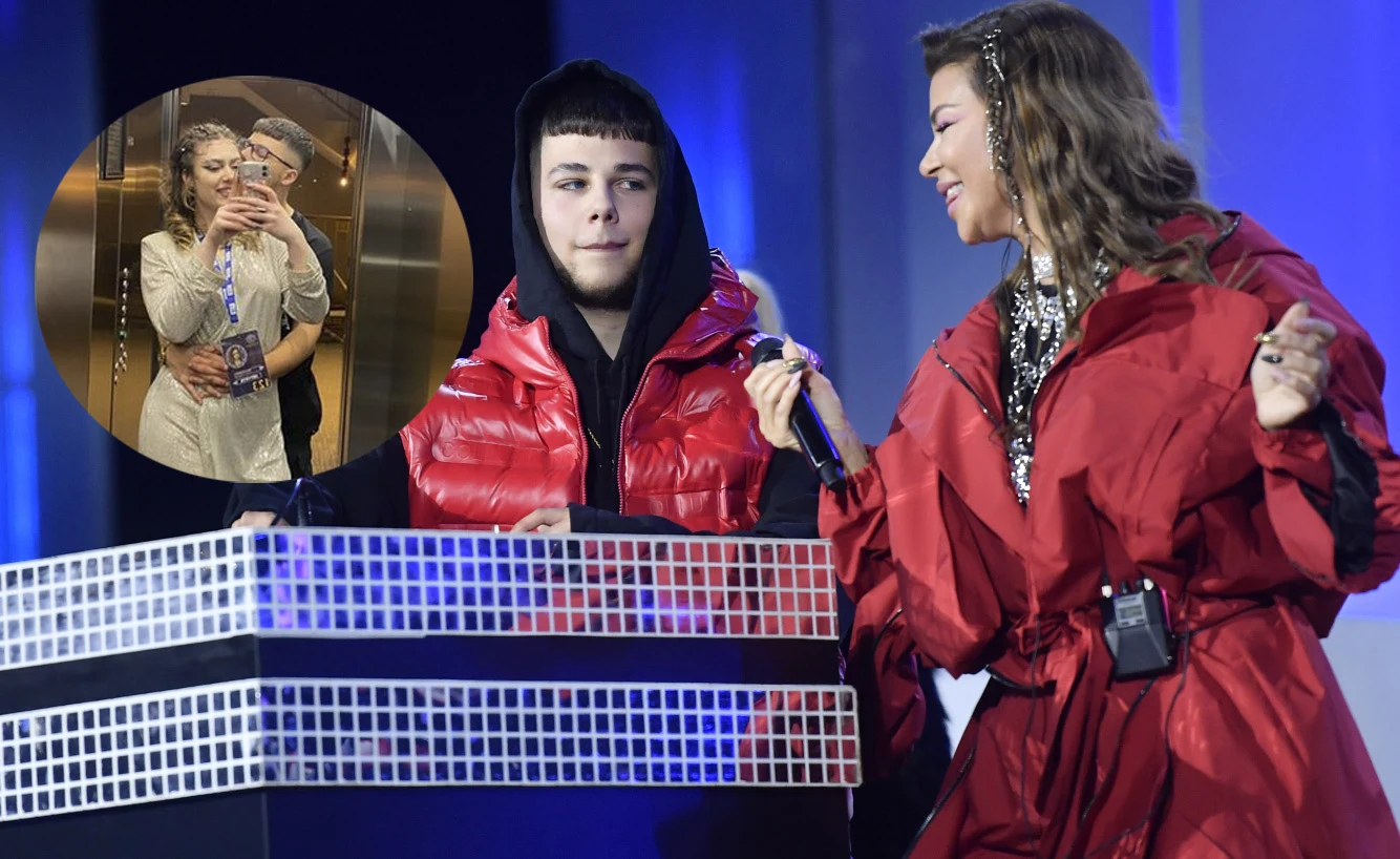 Allan Krupa całuje dziewczynę w hotelu Allan Krupa całuje dziewczynę w hotelu