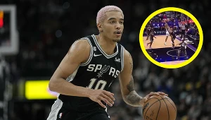 NBA. Wsad Jeremy'ego Sochana przeciwko Sacramento Kings po raz kolejny zdobył spory poklask