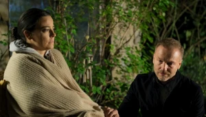 Magda (Anna Mucha) obwieści Andrzejowi (Krystian Wieczorek), że na razie chce "zawiesić" decyzję o rozwodzie