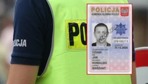 Policjant chce cię spisać? Sprawdź czy ma nową legitymację