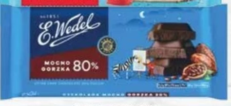 E. Wedel Czekolada mocno gorzka 80 % 80 g