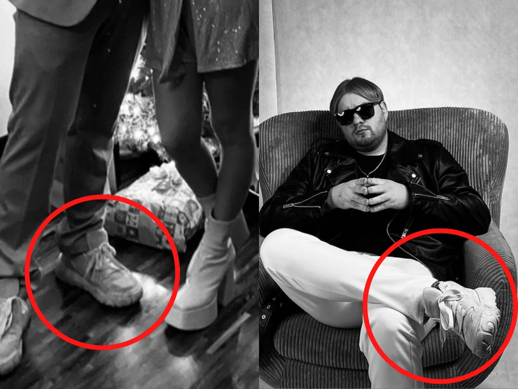 To właśnie buty miały zdradzić domniemanego absztyfikanta Roxie Węgiel