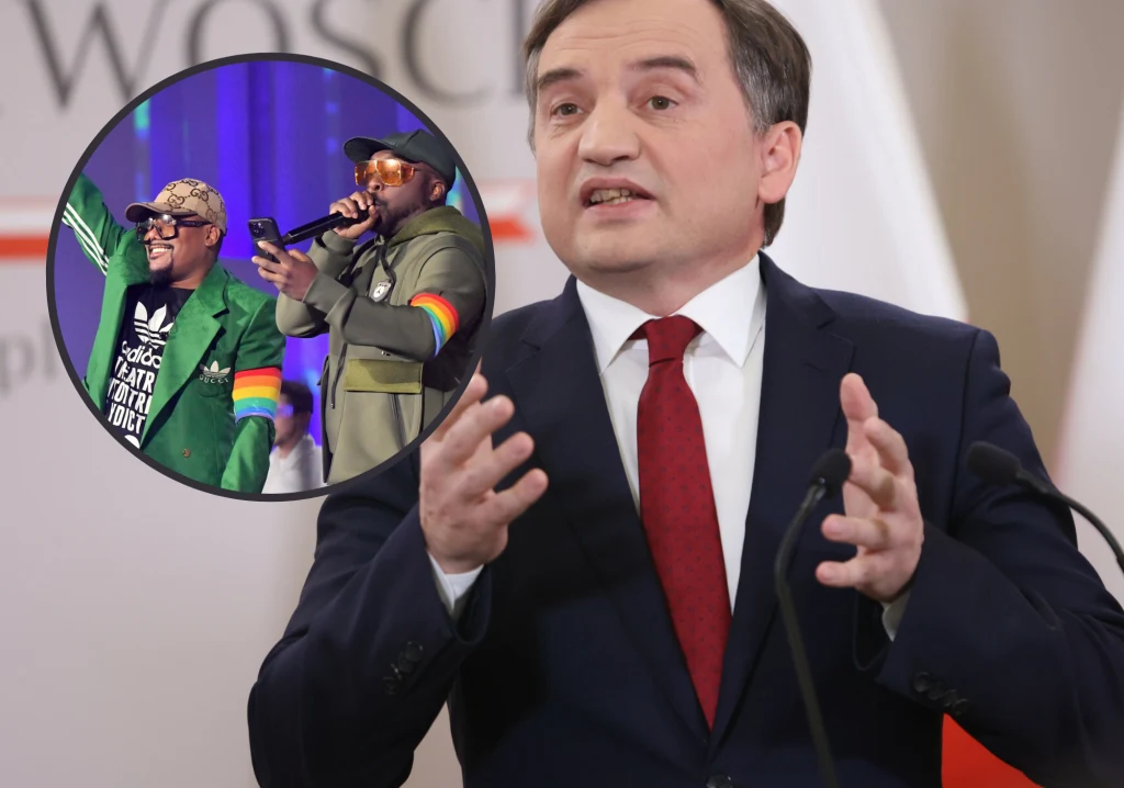 Zbigniew Ziobro oburzony tęczowymi opaskami Zbigniew Ziobro oburzony tęczowymi opaskami